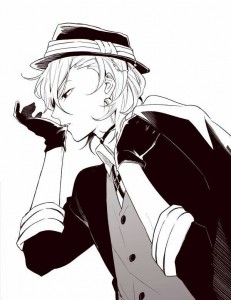 Создать мем: бродячие псы, великий из бродячих псов, bungou stray dogs