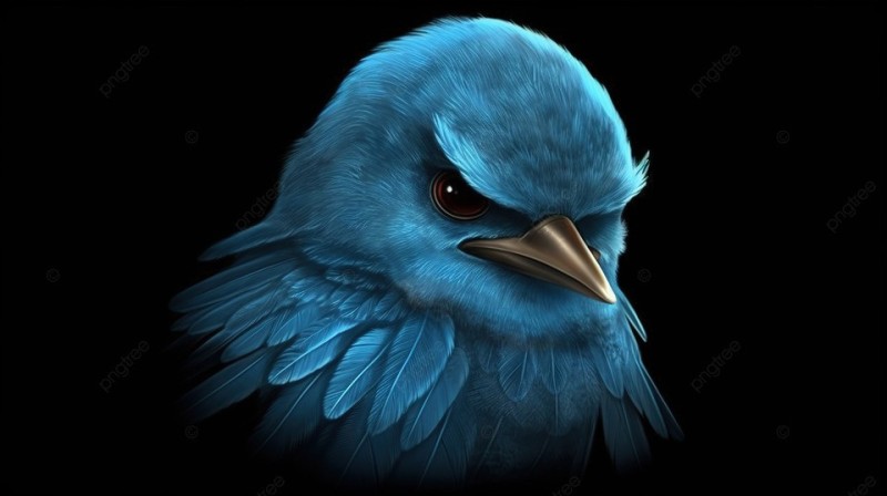 Создать мем: anger birds, птица синяя, птичка