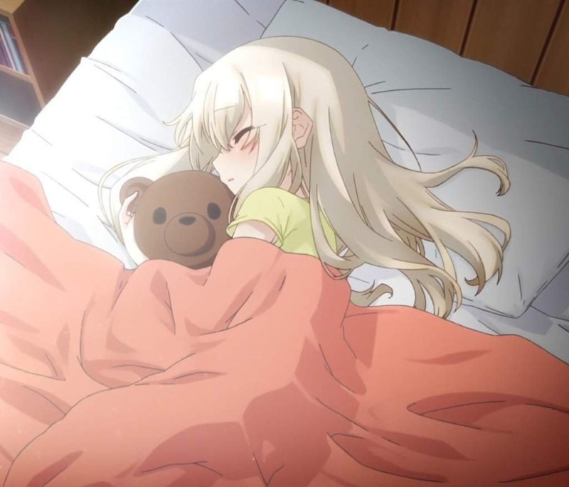 Create meme: sleeping anime, sleeping anime girl, anime baby