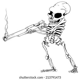 Создать мем: скелет мультяшный, скелет карандашом для начинающих, скелет рисунок