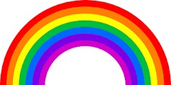 Create meme: rainbow , rainbow color, rainbow arc