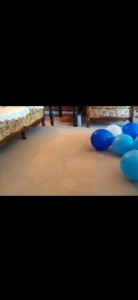 Create meme: burst balloons, balls