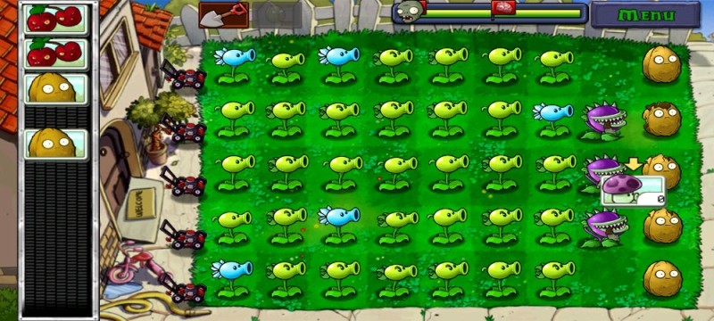 Create meme: plants vs zombies game, Plants vs Zombies mod, plants from the game plants vs zombies