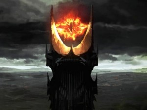 Create meme: Sauron of Barad-dur, the shadow of Sauron Lord of the rings, the eye of Sauron photo