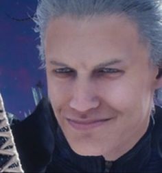 Создать мем: вергилий devil may cry 5 с пивом, мужчина, dmc 5 vergil