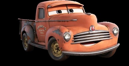 Create meme: 3 cars Doc Hudson, cars Doc Hudson, cars characters