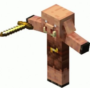 Создать мем: minecraft, зомби пиглин майнкрафт, minecraft герои