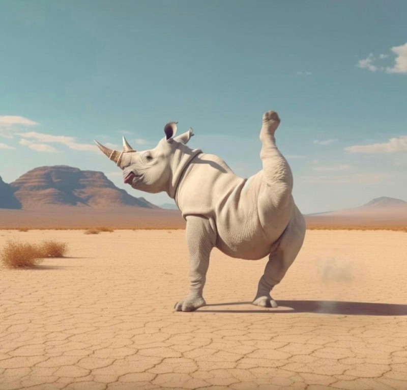 Создать мем: носорог альбинос, пятнистый носорог, северный белый носорог