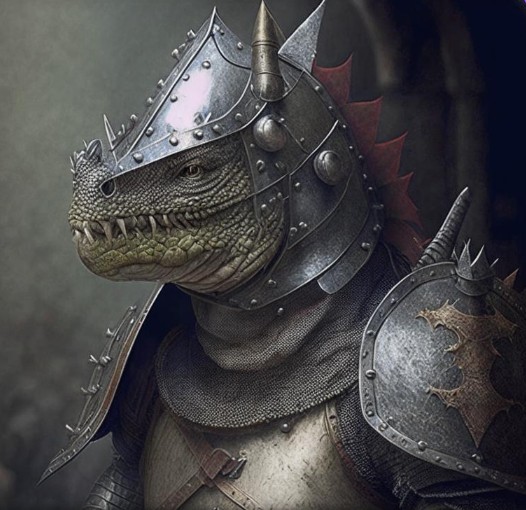 Создать мем: черный рыцарь 3д модель, рыцарь шипов, крокодил в доспехах