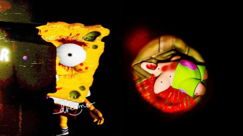 Create meme: spongebob exe, spongebob exe, angry spongebob