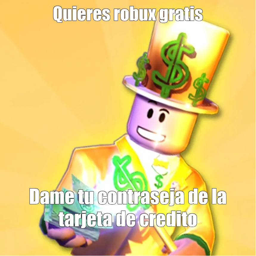 Roblox robux meme man Blank Template - Imgflip