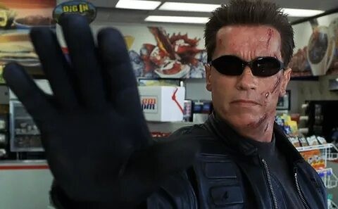 Create meme: Schwarzenegger terminator 2, schwarzenegger terminator hand, Schwarzenegger terminator