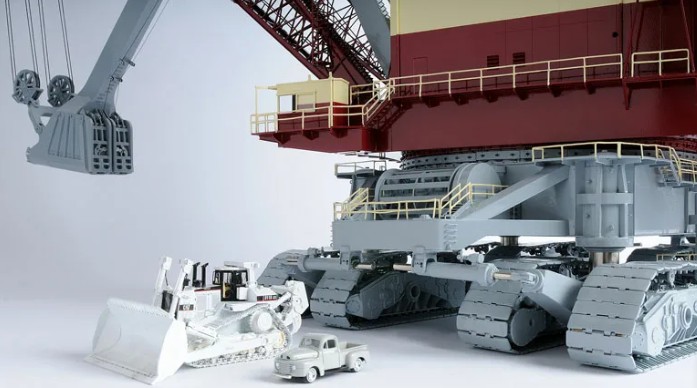 Создать мем: кран либхер lr 13000, мэрион 6360, bucket wheel excavator модель