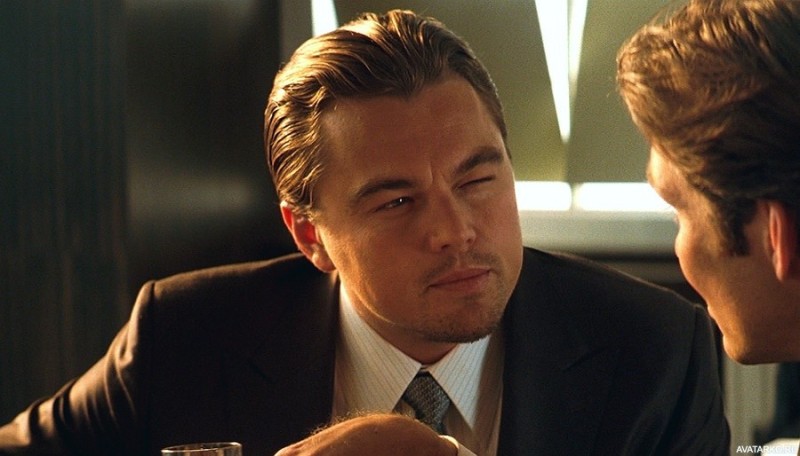 Create meme: Leonardo DiCaprio the beginning, leonardo dicaprio, DiCaprio beginning