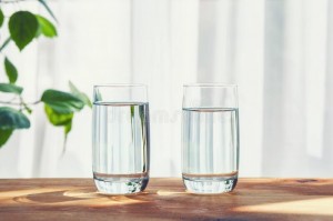 Create meme: a glass of water