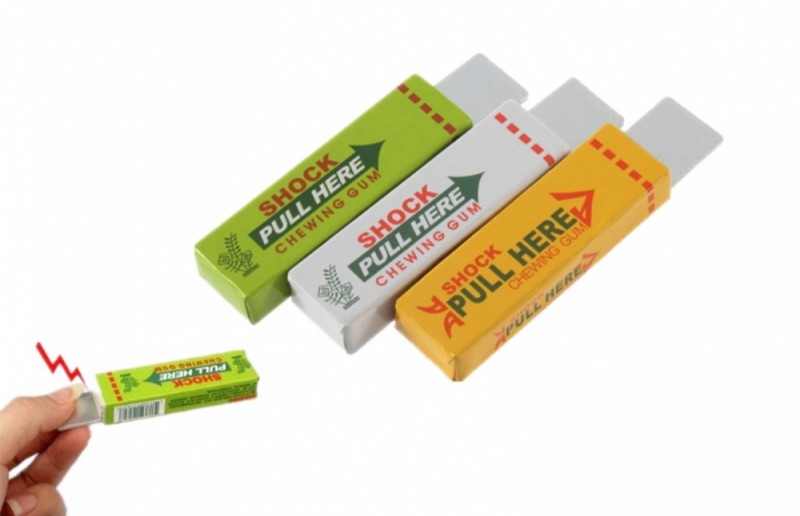 Create meme: Chewing gum shocker, Chewing gum taser, Wrigley's chewing gum shocker
