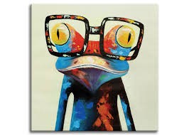 Создать мем "лягушка в очках картина, modern art, лягушка арт хаус попарт" - Картинки - Meme-arsenal.com
