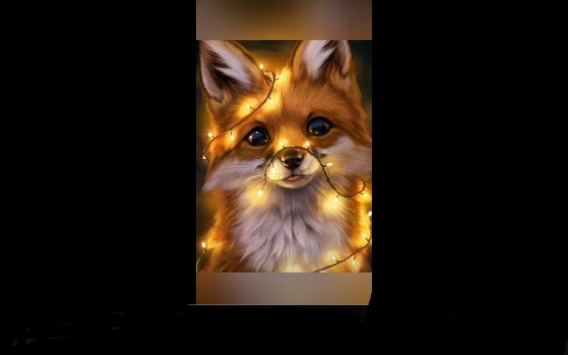 Create meme: drawing foxes, Fox