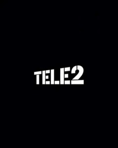 Создать мем: логотип теле2 на черном фоне, теле2 ооо т2 мобайл, tele2 лого
