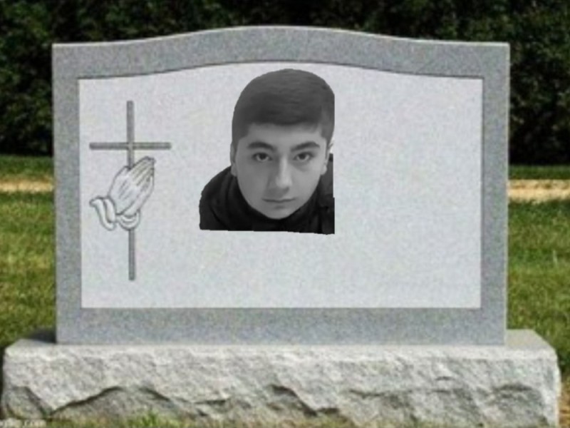 Create meme: grave , headstone, an empty tombstone for a meme