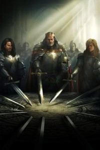 Create meme: knights of the round table, king Arthur and the knights of the round table