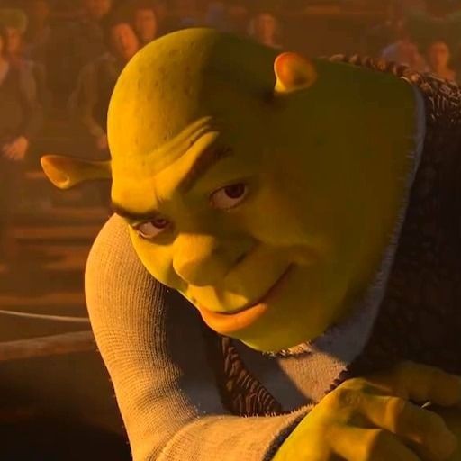 Create meme: Shrek , Shrek Shrek, smiling shrek