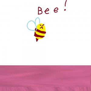 Создать мем: шмель шарик, пчела легко, фон пчелки
