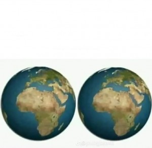 Создать мем: мир до и после твоего мнения, планета до и после, земля глобус