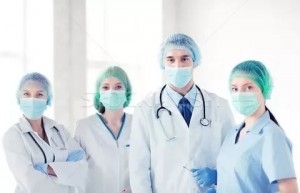 Create meme: canva, operating room, a group of doctors