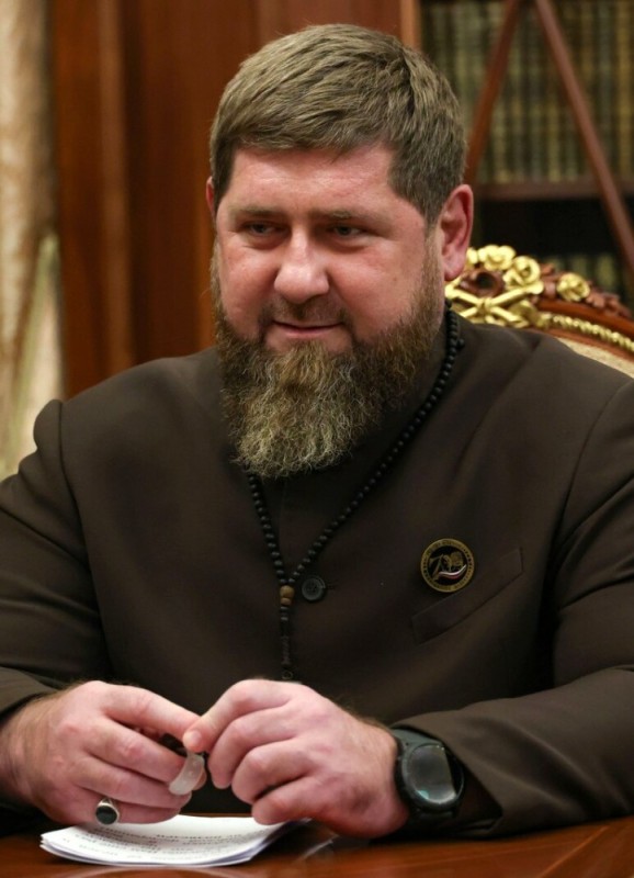 Create meme: Ramzan Kadyrov, Ramzan , the head of the Chechen Republic 