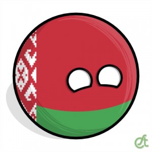 Создать мем: кантриболз беларусь, countryballs белоруссия, беларусь countryballs