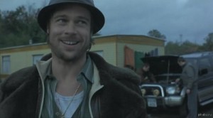 Create meme: brad pitt Gypsy big jackpot, guy Ritchie's big score, Big jackpot