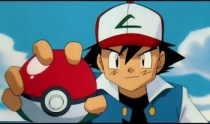 Create meme: pokemon I dare you, pictures of ash and Pikachu, ash pokebol