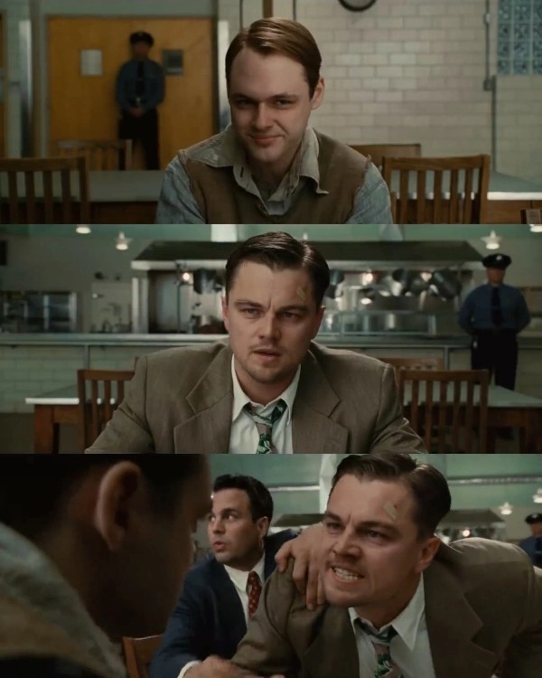 Create meme: leonardo dicaprio, shutter island , leonardo dicaprio celebrity 1998