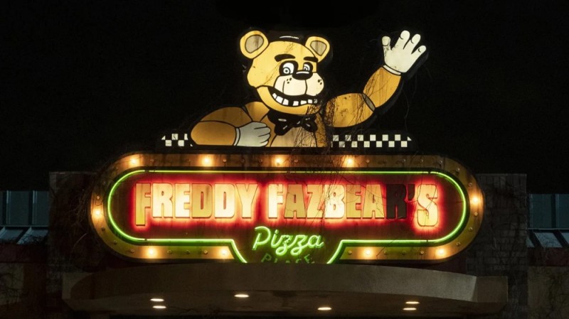 Create meme: Five nights at Freddy's movie 2023 trailer, five nights with Freddy , five nights at freddy s