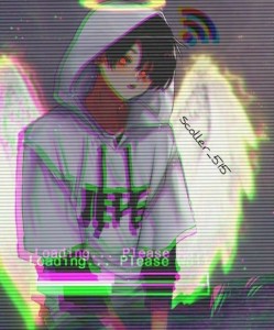 Create meme: glitch, glitch girl anime supreme, glitch arts anime guys