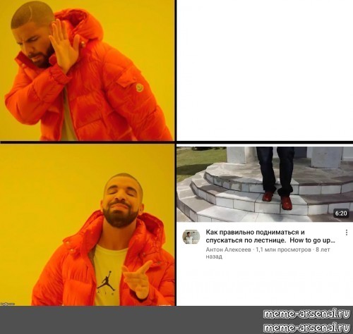 Create meme: meme drake , meme with a black man in the orange jacket, meme Drake 