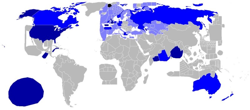 Создать мем: карта мира, карта в мире, карта распространения ислама в мире