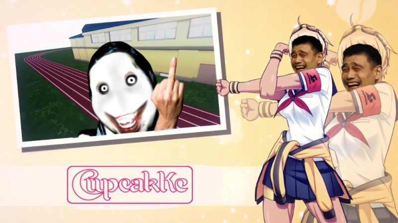 Create meme: andere , yandere characters, yandere simulator yandere sim