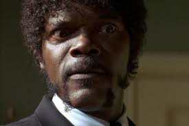 Create meme: Samuel Jackson pulp fiction, Samuel l Jackson pulp fiction