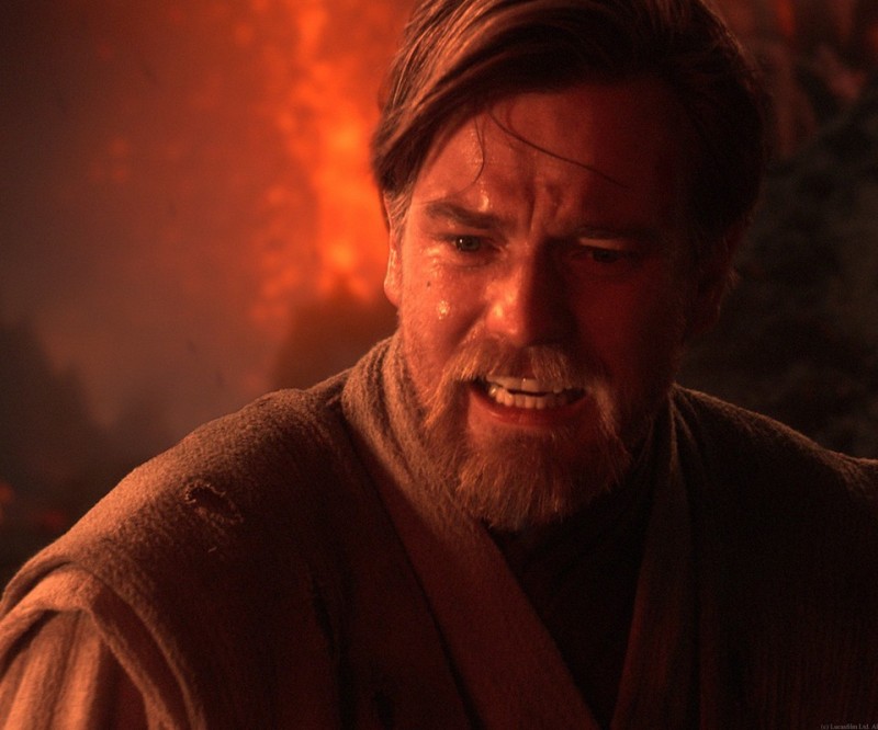 Create meme: Obi wan Kenobi you were the chosen one, obi wan ben kenobi, kenobi