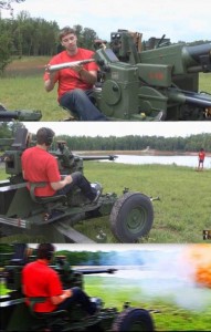 Создать мем: зу бофорс, Bofors L60, пушка мем