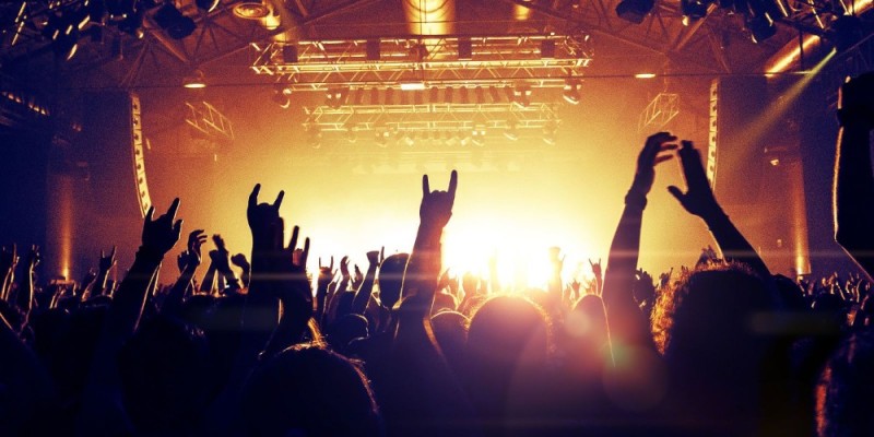 Create meme: the crowd at the concert, concert background, concert 