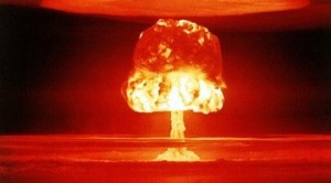 Create meme: a nuclear bomb, the explosion of the atomic, nuclear weapons