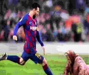Create meme: Barcelona Messi, messi, Lionel Messi football player
