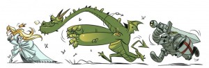 Create meme: green dragon, dragon illustration, cute dragon