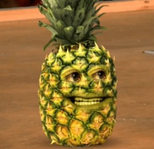 Создать мем: pineapple, надоедливый апельсин, коллеги