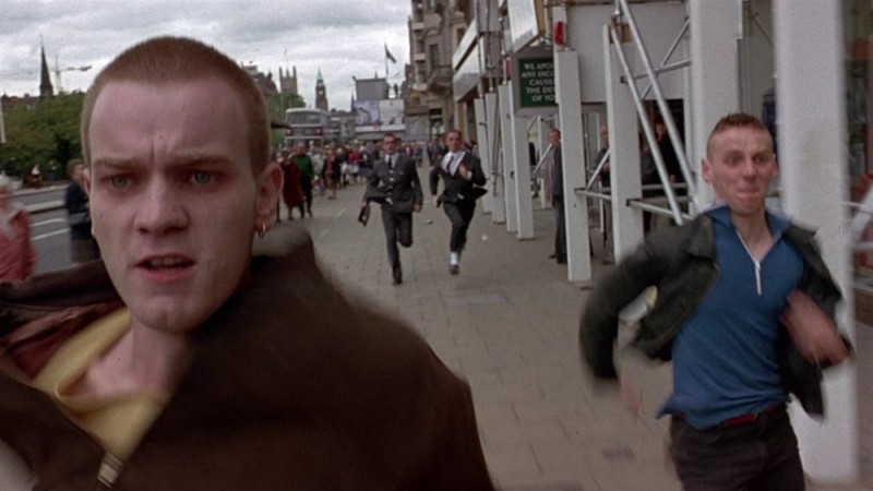 Create meme: t2 trainspotting, on the needle 1996, people 