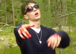 Создать мем: bladee into dust, человек, парень