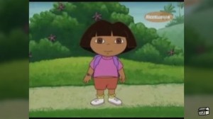 Создать мем: помогите даше, дора путешественница, dora the explorer dora in diaper